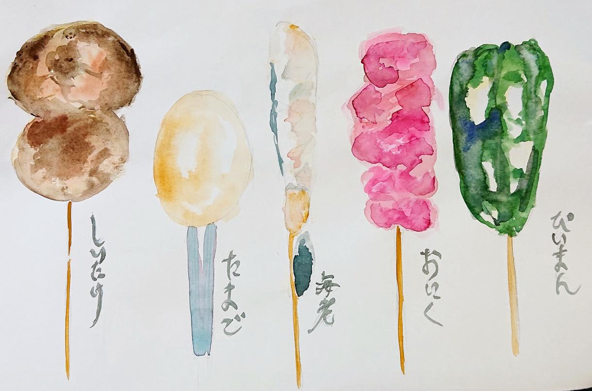 メニューイラストお描き致します 飲食店のメニューに載せるイラストを描きます