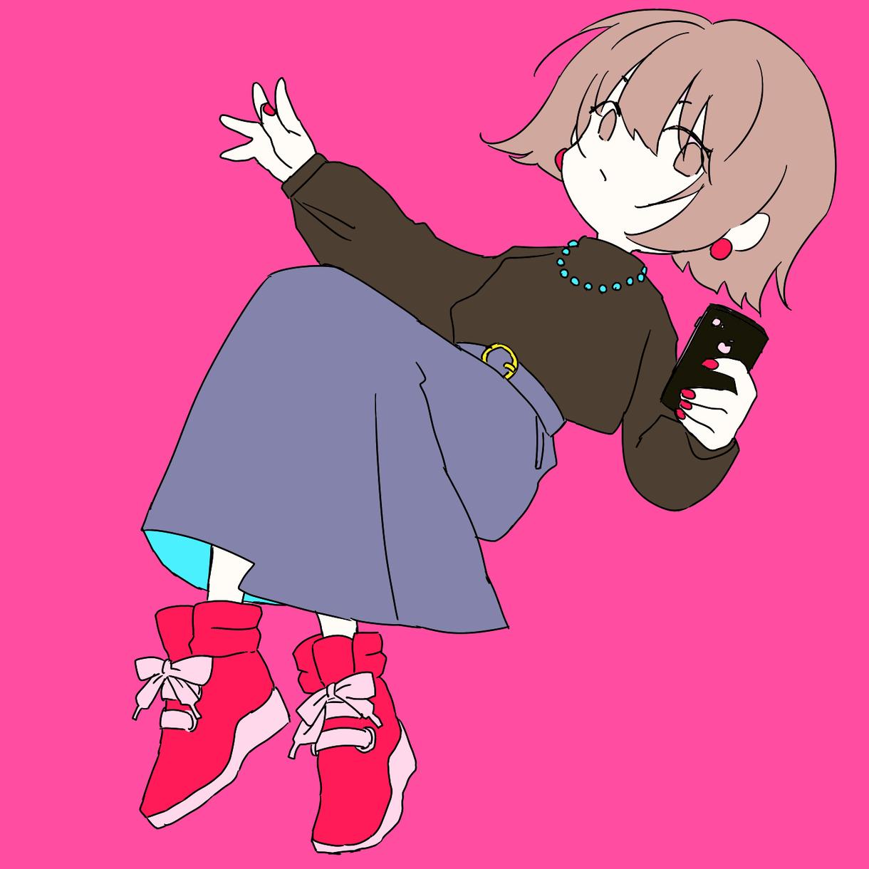 デフォルメアイコン描きます あなたをイメージしたアイコンを製作いたします:)