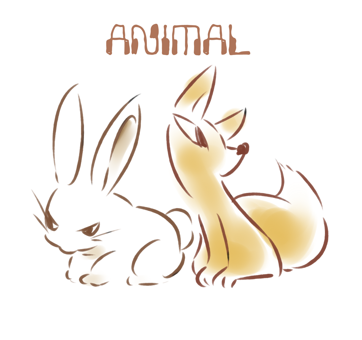 ゆるかわいくない動物描きます
