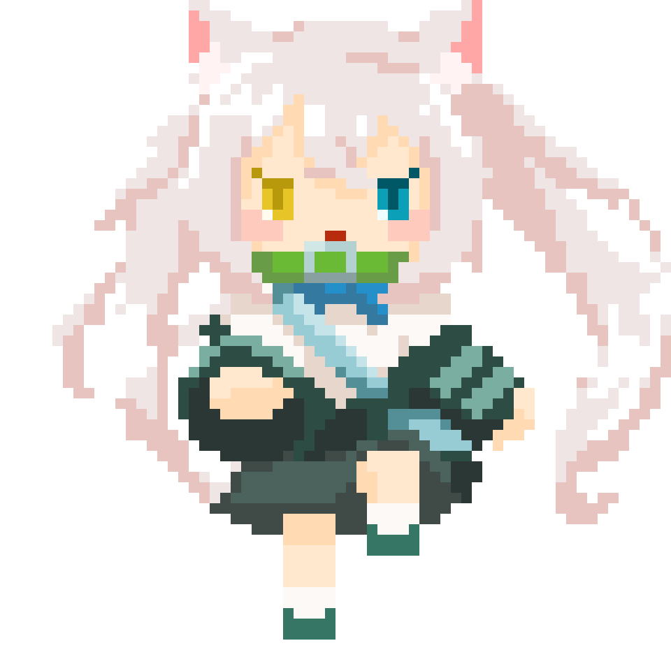 32または64マスのドットを作ります デフォルメキャラクターのグッズ作成にどうぞ イメージ4