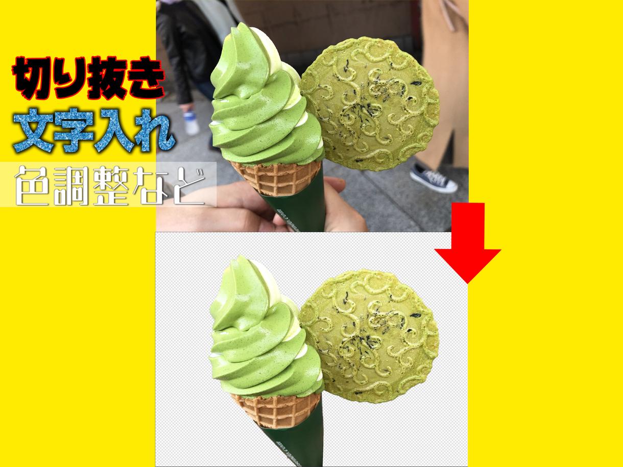 写真加工・修正でワンランクアップの出来上がりにます ほんの少しの手間で格段に印象が変わります!