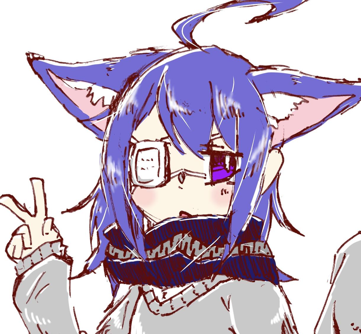 SNSアイコン描きます オリジナルキャラクター、動物可