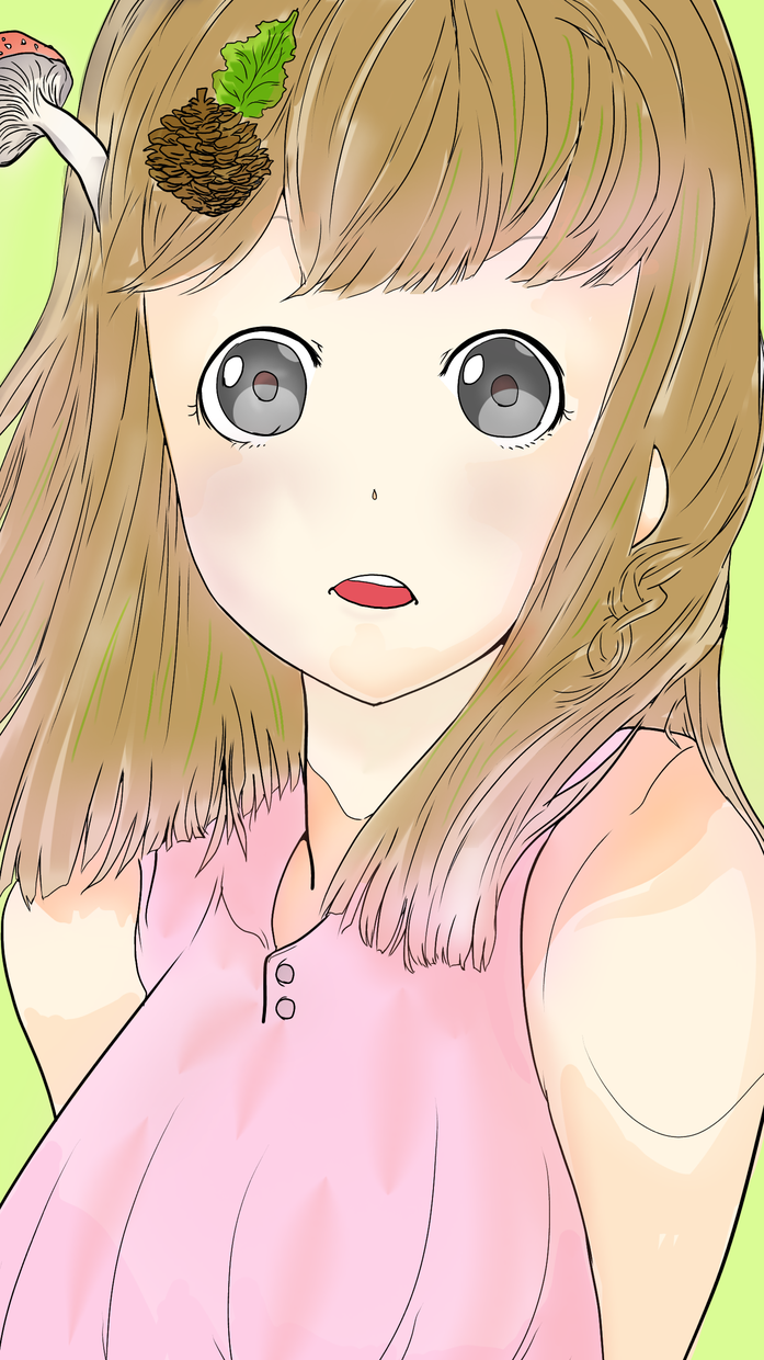 女の子イラスト描きます アイコンやヘッダー、背景画像にどうぞ♪