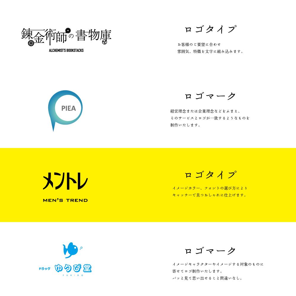 ロゴ作成。何度でも修正依頼承ります 現役ディレクターがロゴの意味から徹底サポート!