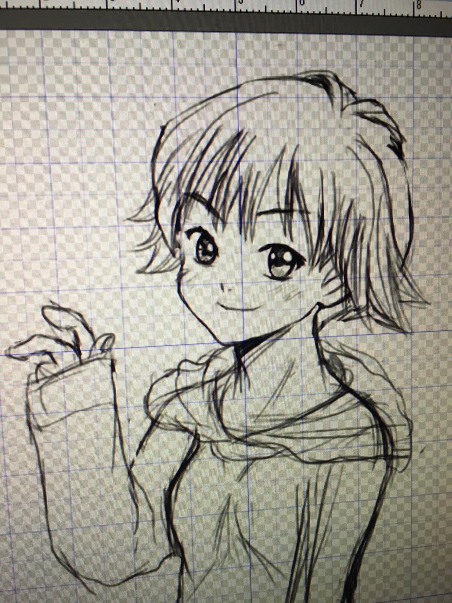 昔好きだった子描きます ●'sのい●きちゃん。先生の絵柄で