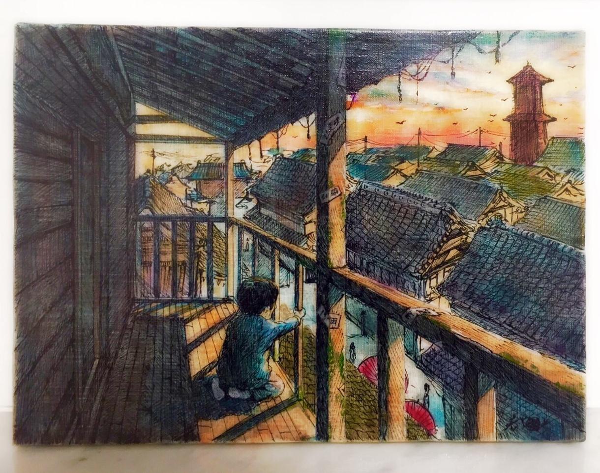 絵画を制作致します 味のある絵画を、プレゼントなどにどうぞ