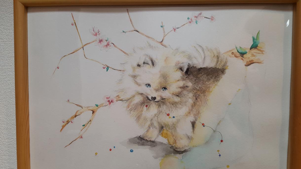 大切なペットのイラストを描きます 写真とは違った、大切な形を残しませんか。
