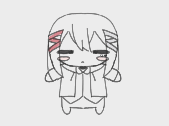 ミニキャラのアニメーションを制作します 配信の待機時間,終了画面や歌ってみたの動画にどうぞ！ イメージ3