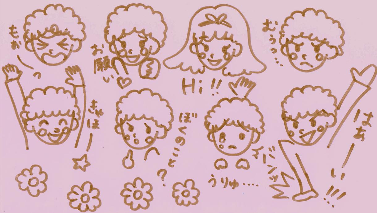カットイラストを描きます