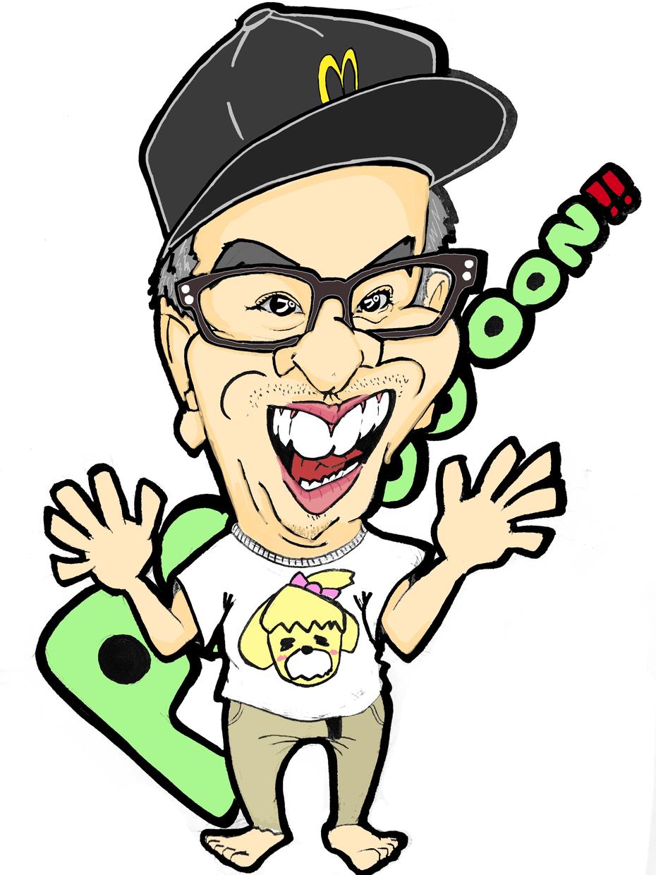 SNSやラインなどのプロフィールの似顔絵描きます テーマに沿った似顔絵を描きます!
