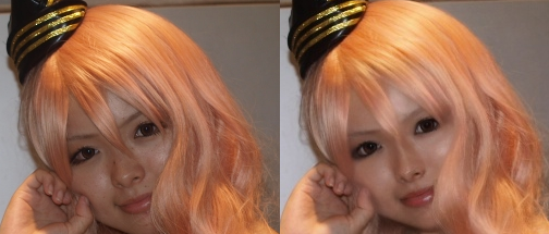 あなたのコスプレ写真をもっと綺麗にします!(2枚まで)