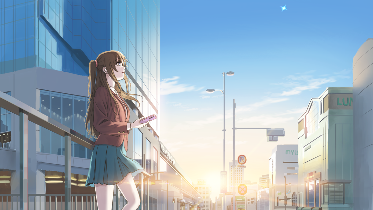 風景 背景 女の子の美しいイラストをお描きします 清涼感 空気感のあるエモーショナルな絵に仕上げます イラスト作成 ココナラ