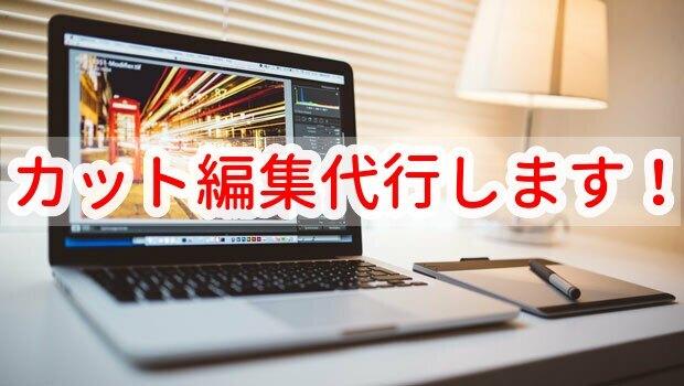 動画のカット編集のみ格安で代行します 言葉に詰まってしまった、噛んでしまった、何でも無駄はカット!