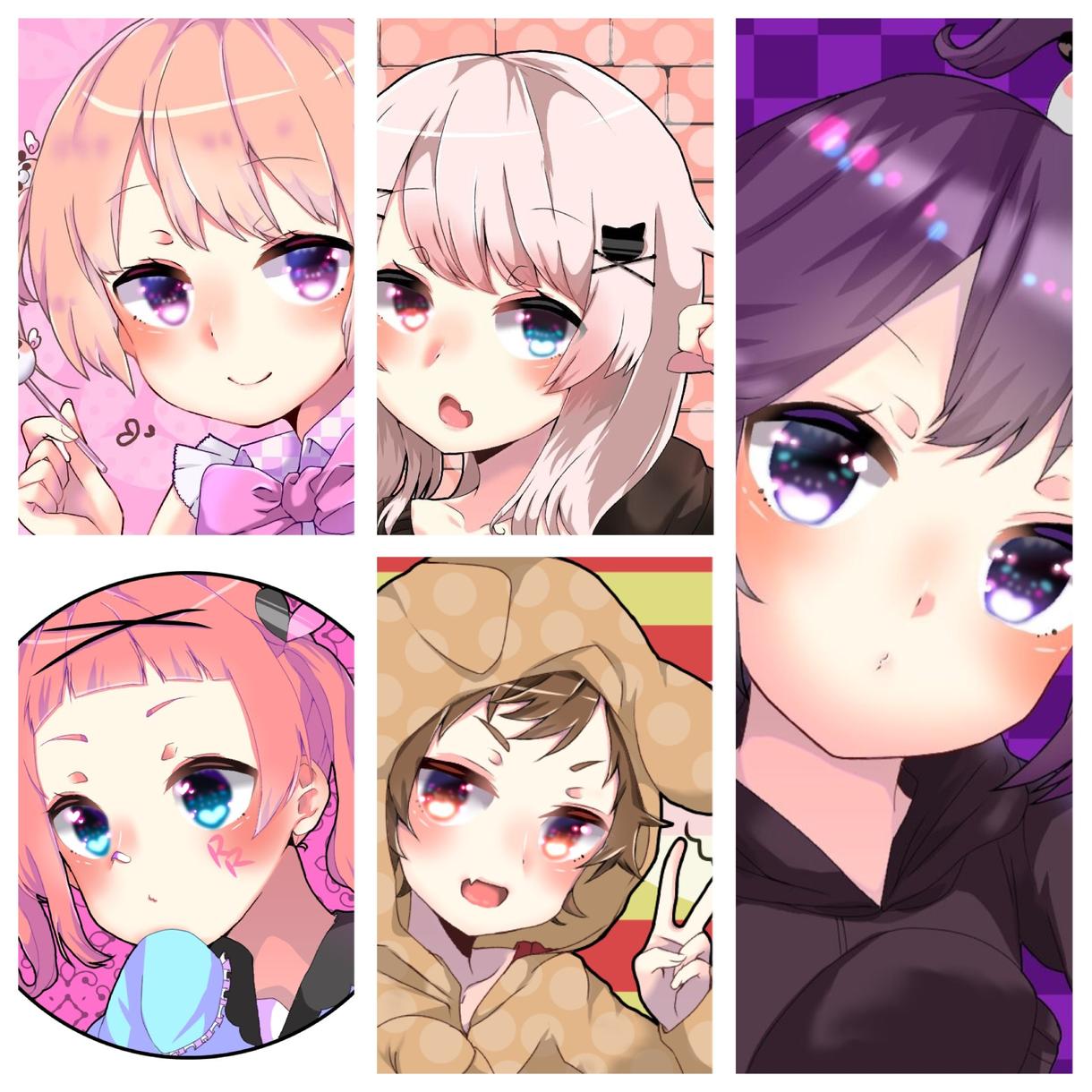 SNSで使用するアイコン描きます SNS専用あなただけのオリジナルアイコンを描きます