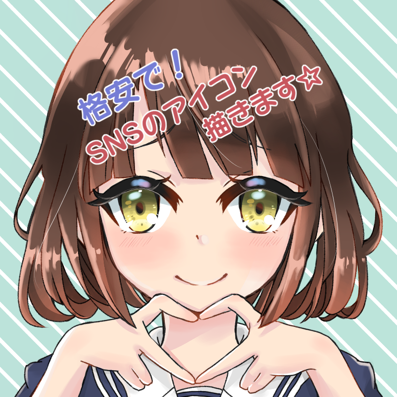 SNS用アイコンやヘッダーを描きます ▶︎面倒な注意事項や規約なし!基本的になんでも対応します。