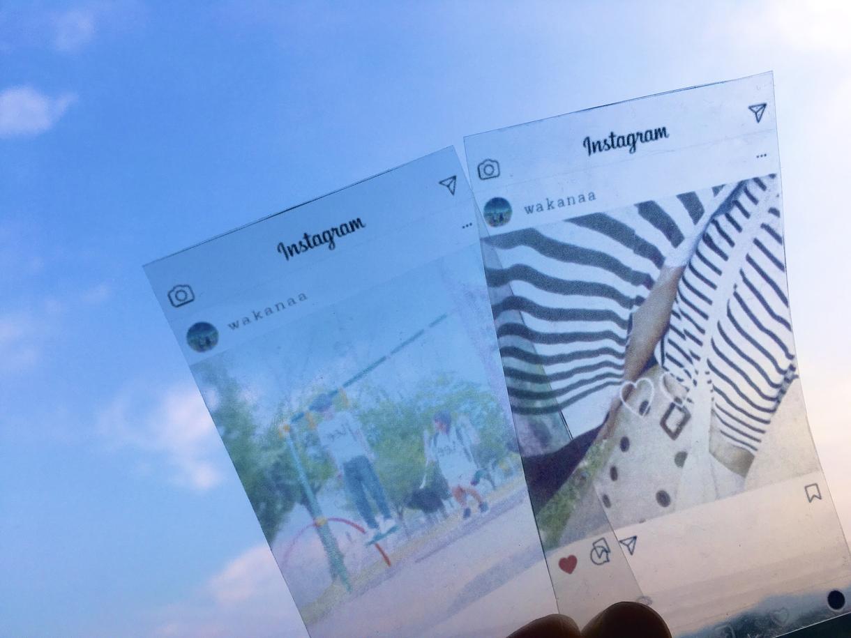 飾り付け、プレゼント用に!インスタ映えします いつもとはちょっと違う透けちゃう写真!