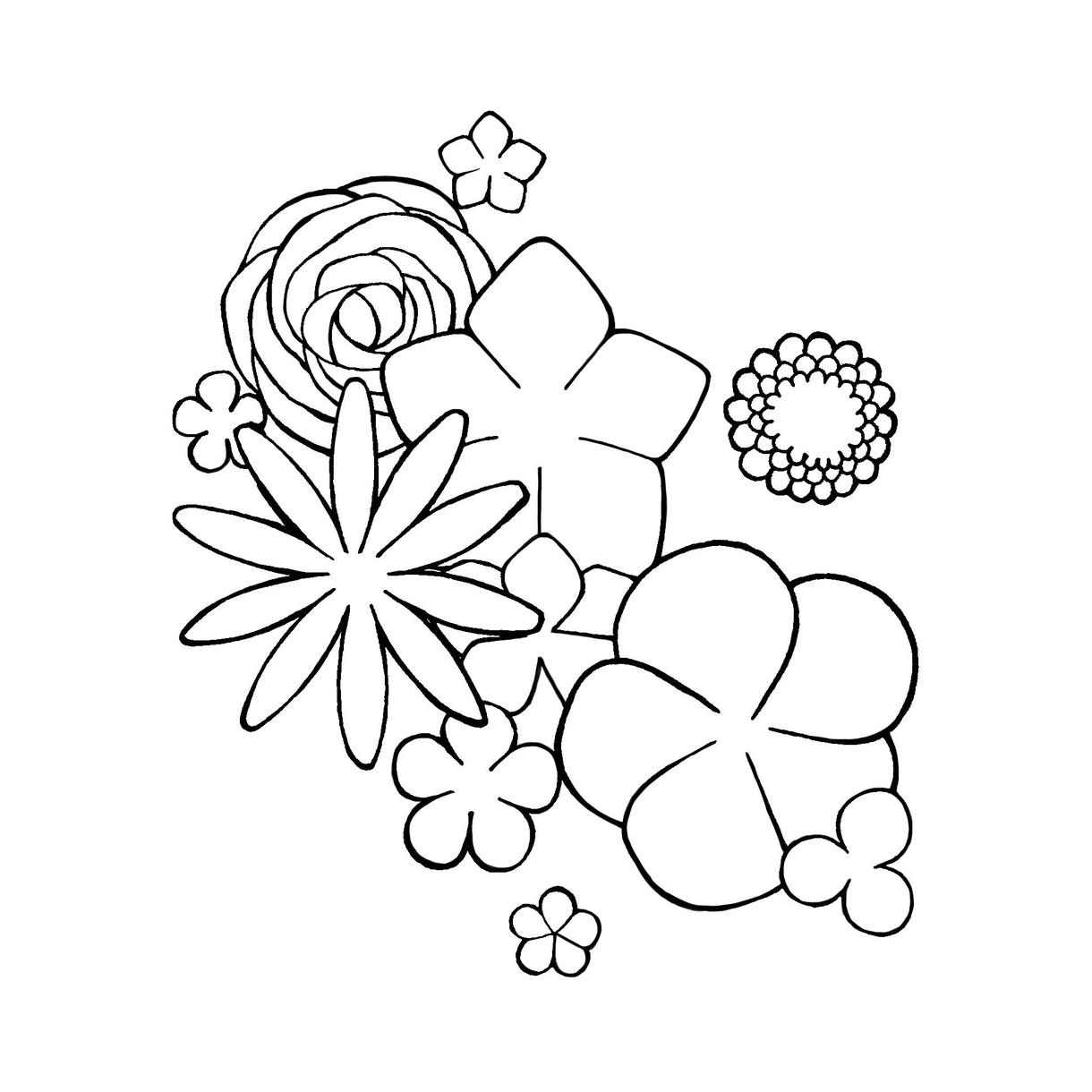 塗り絵をつくります 線画にして欲しいものを教えて下さい。