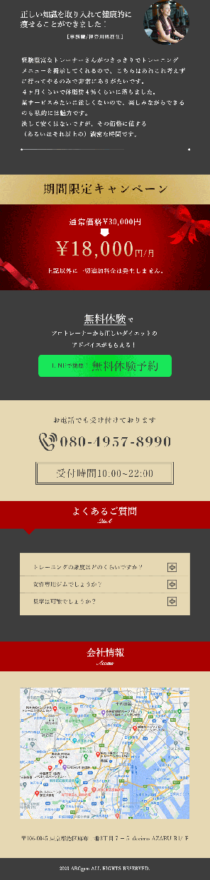 視覚に訴求する集客を目的としたLPを作成致します 高品質・低価格のLPを先着２名様限定で特別価格で販売します イメージ4
