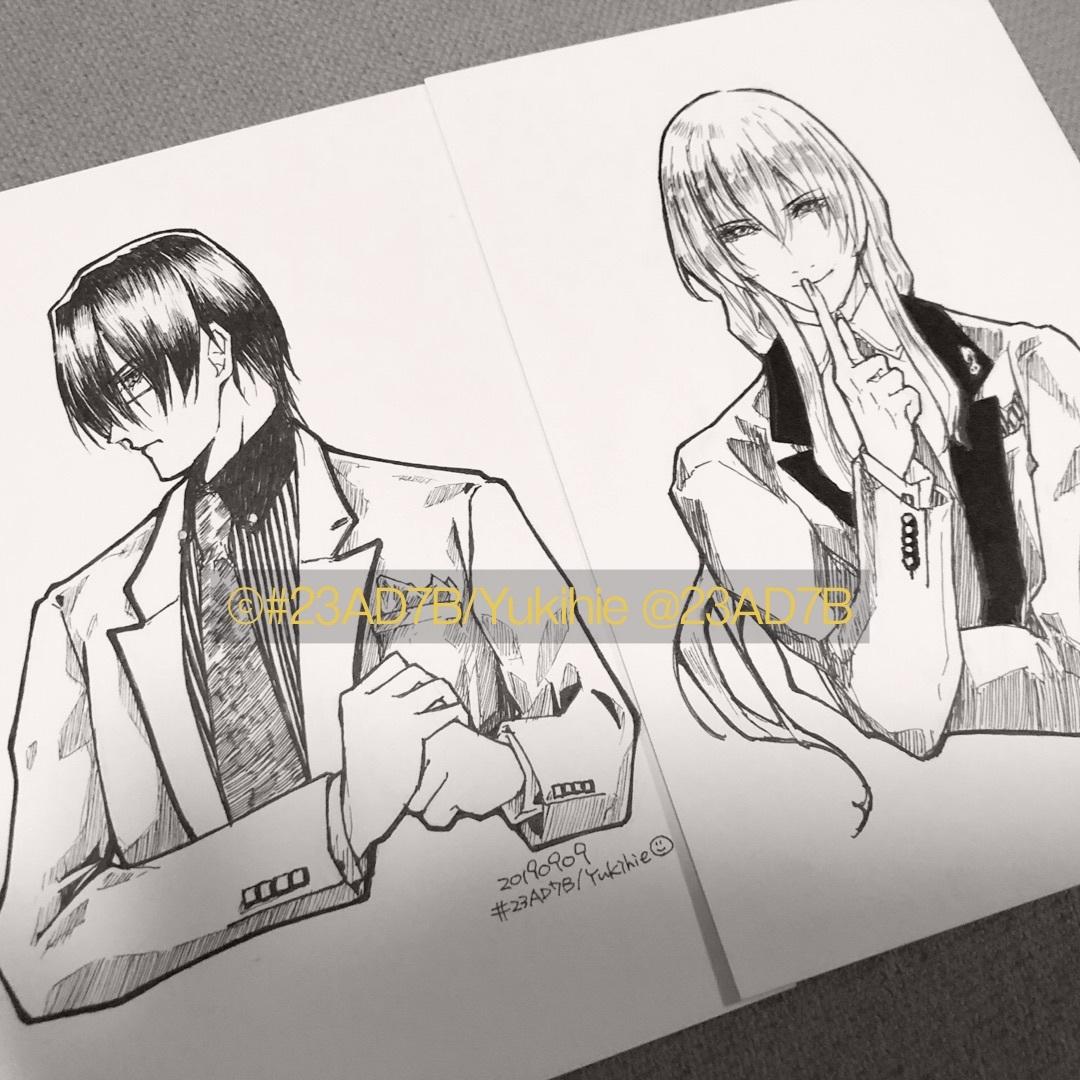 イケメンと美女を描きます 少し大人な雰囲気でいきませんか?