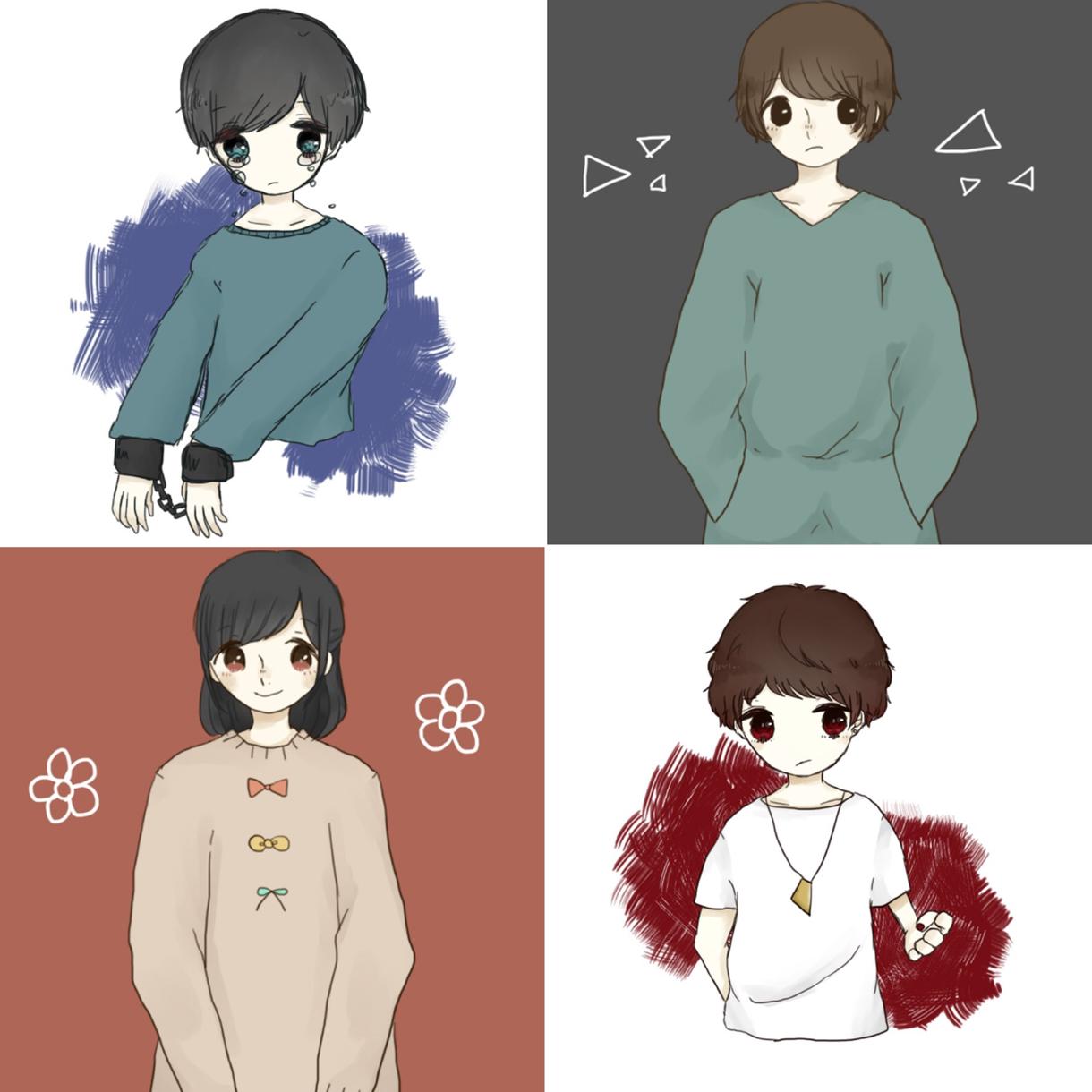 SNS用のアイコン描きます 自分だけのアイコンが欲しい人へ