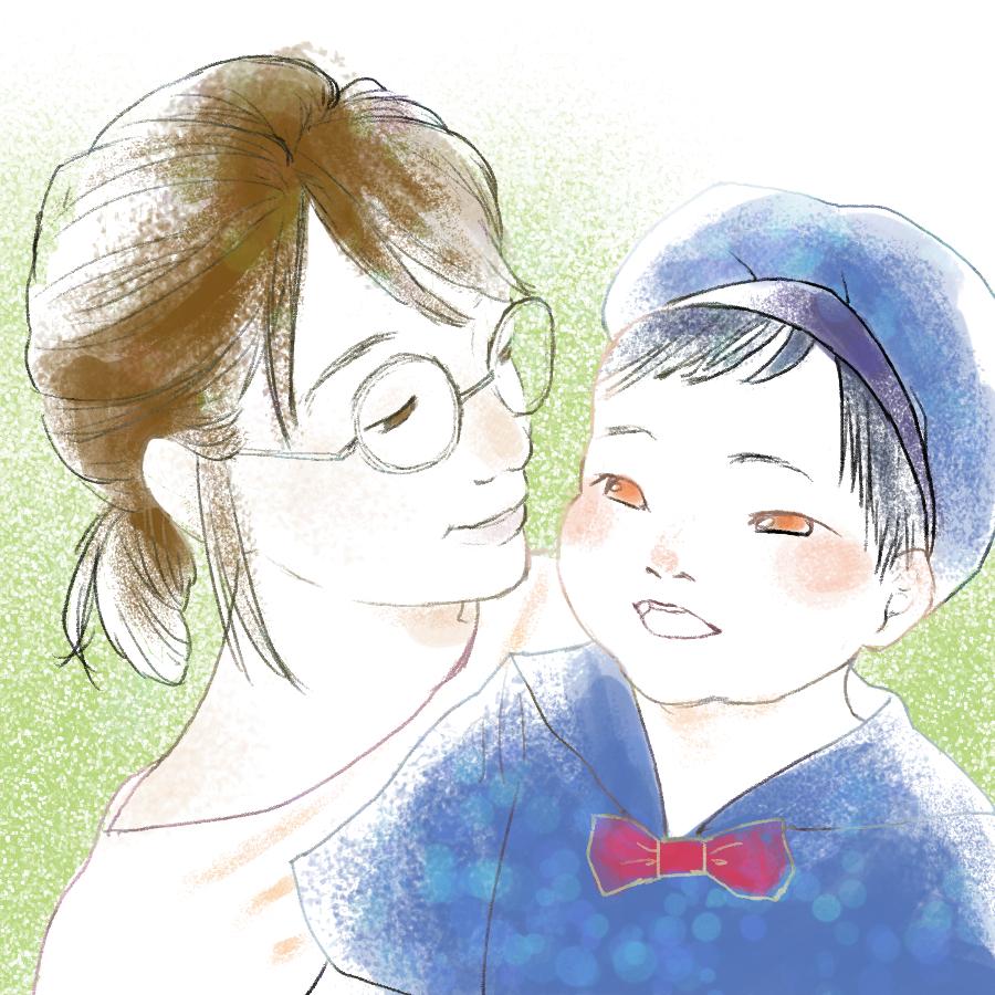 あたたかい雰囲気のSNS用アイコン描きます 2人まで追加料金なし!親子、きょうだい、夫婦でどうぞ!
