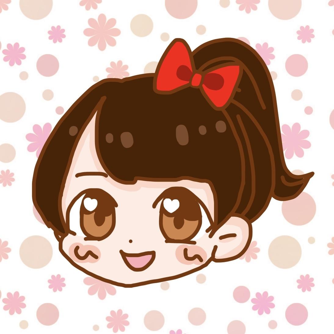 デフォルメイラストのアイコン作成します SNSなどのアイコンに利用できます!