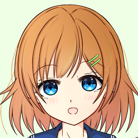 SNS用アイコンの作成します かわいい女の子のアイコン制作します