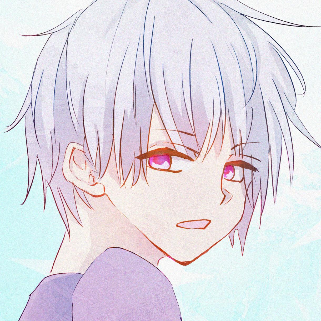SNS用アイコンのイラストを制作します オリジナルのキャラのイラストをアイコンにしたい方におすすめ!