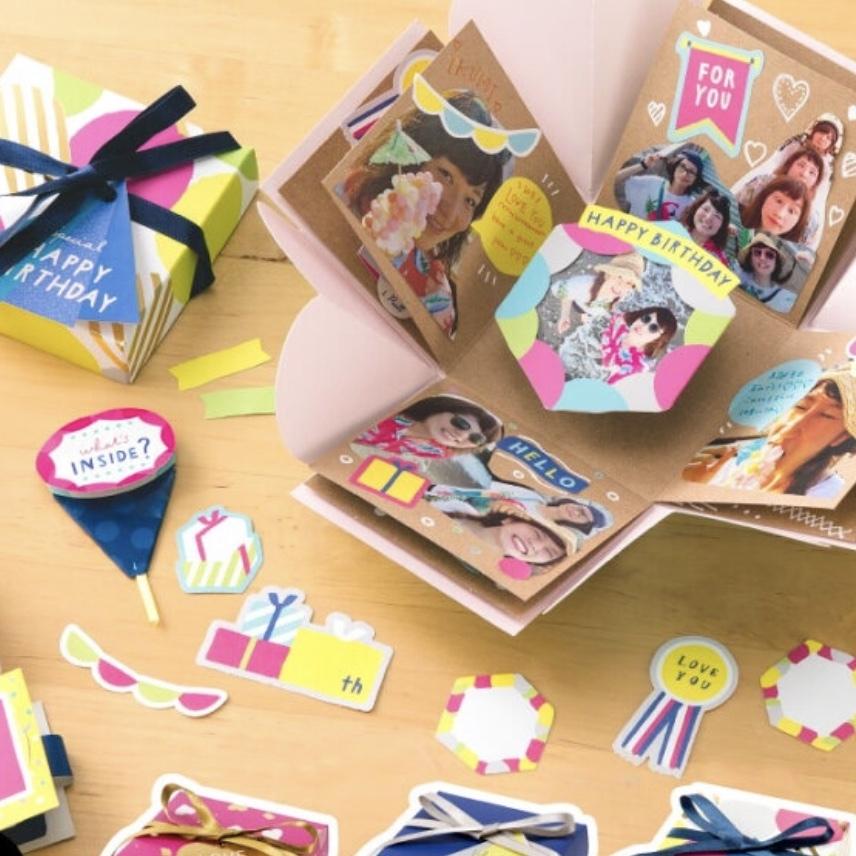 サプライズボックス/デコレーションブック作ります 誕生日など記念日に大切な人に感動するもの送りませんか?