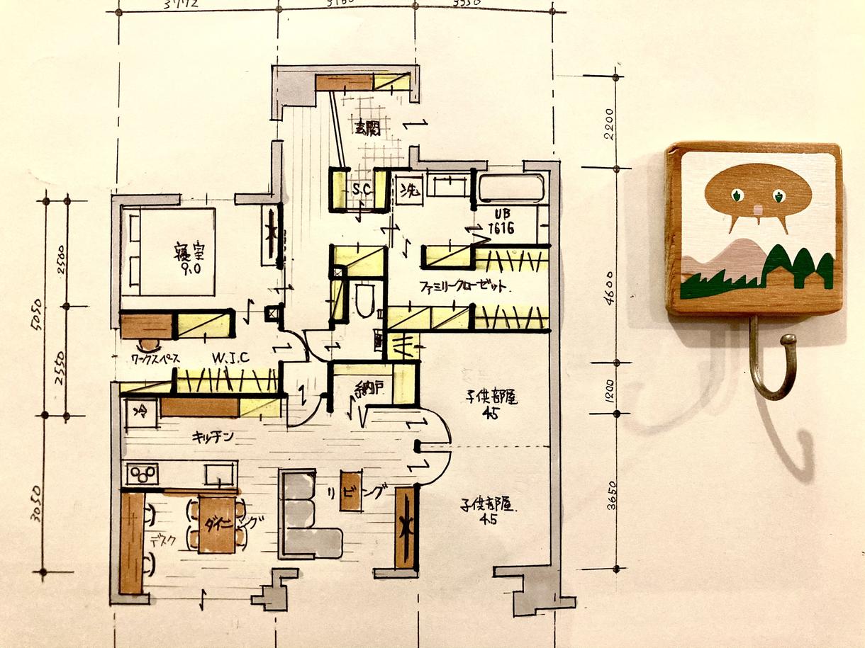 元住友林業設計士が手書きプラン図作成します 他社で間取りを描いて貰ったけど 他のプランも見たい方オススメ 建築 インテリア 図面デザイン ココナラ
