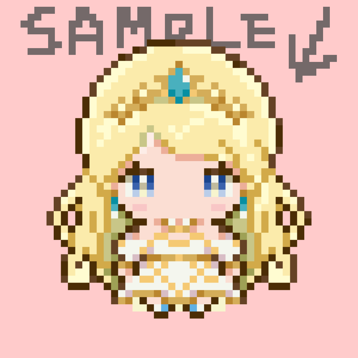 Illustratorでドット絵キャラ作成します 50×50ドットキャラを1250px×1250pxPNG納品 イメージ6