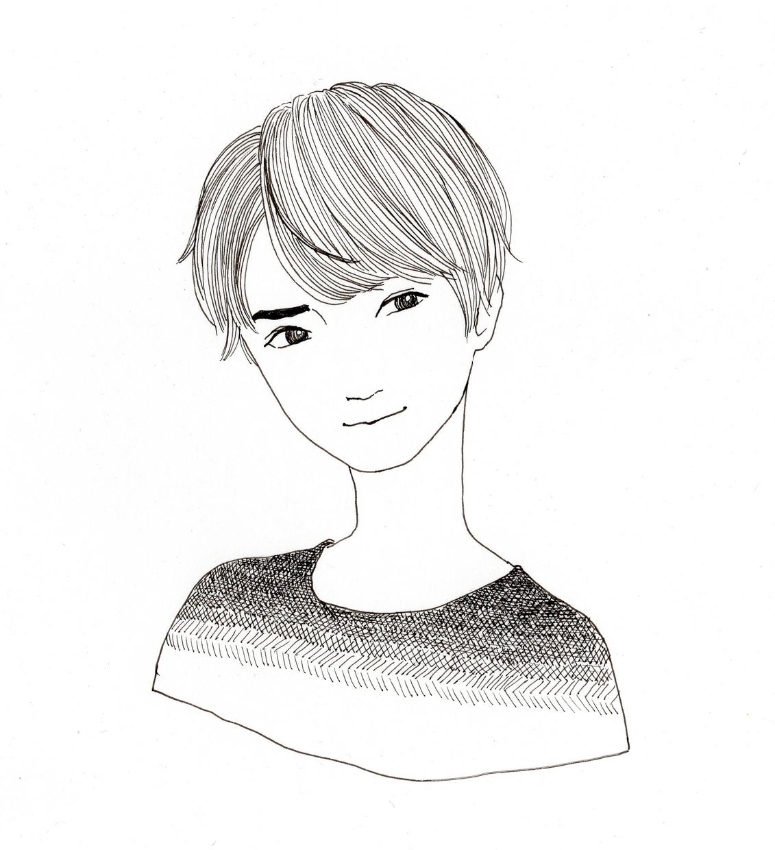 ペンで人物画描きます シンプルでお洒落な画風で人物のお顔を描きます イラスト作成 ココナラ ペンで人物画描きます シンプルでお洒落な画風で人物のお顔を描きます イラスト作成 ココナラ