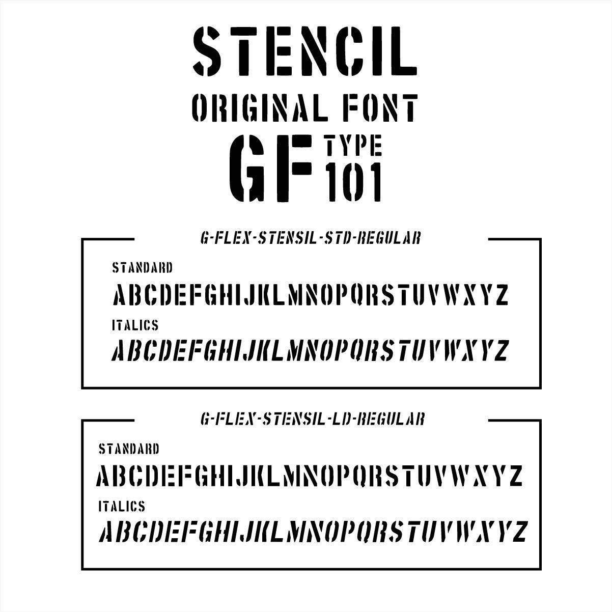 自作フォントのステンシル文字で画像作ります ライセンスフリー 商用利用不問で安心 その他 デザイン ココナラ