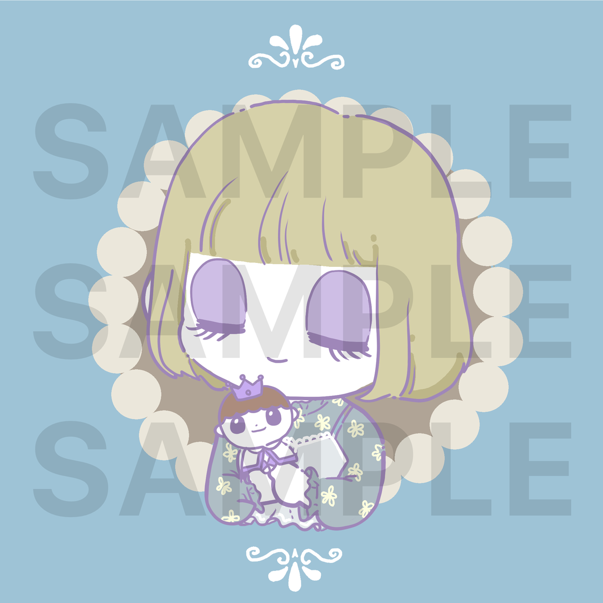 推し様とあなたのイラスト描きます オタク女子のイラストをゆるい絵柄で描かせていただきます アイコン作成 ココナラ