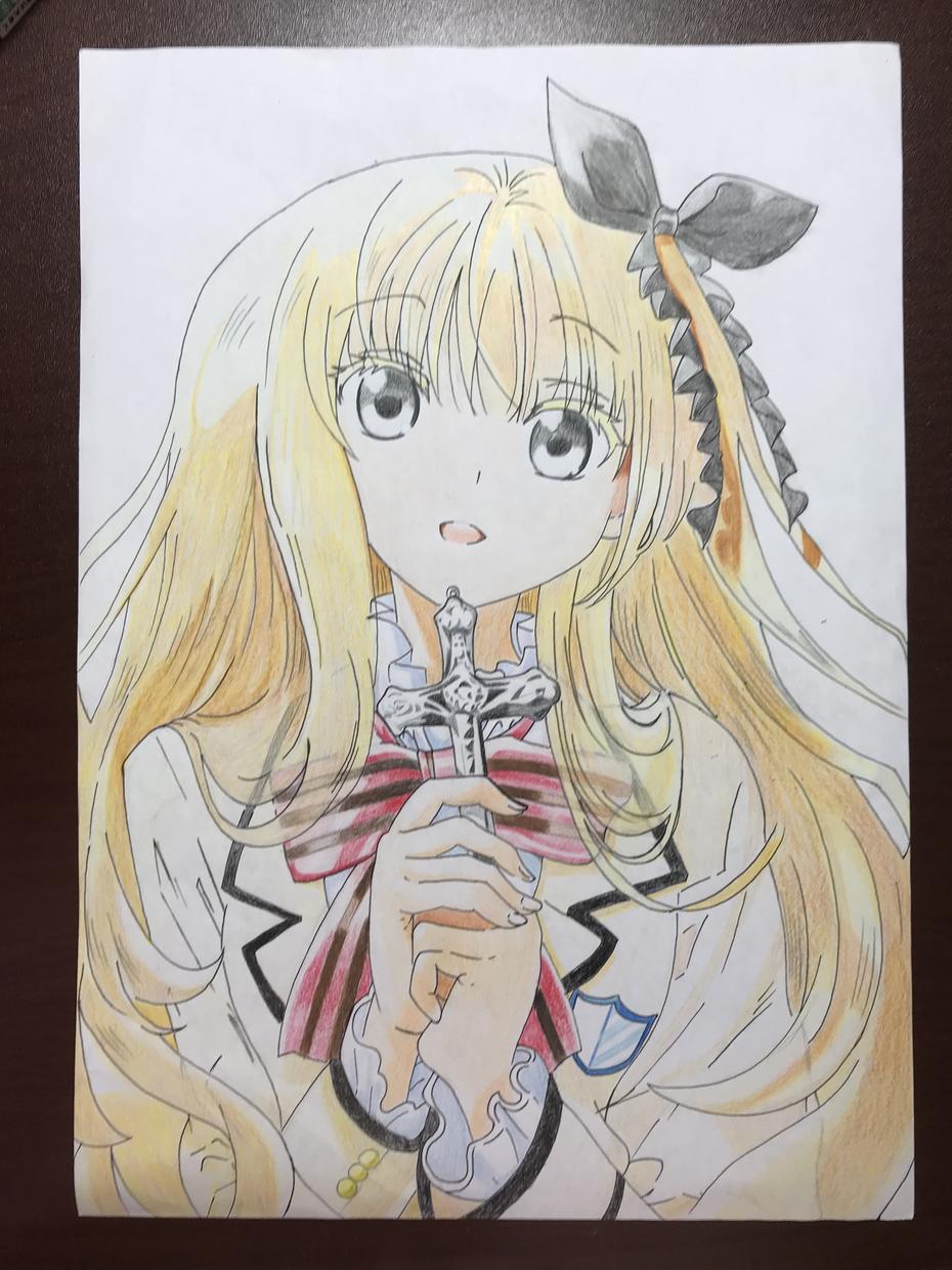 キャラクターのイラスト模写描きます アニメなどで描いて欲しいシーンなどを描きます!