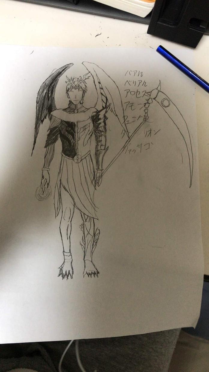 武器などのイラスト描きます 剣 銃 鎧 武器持った人 見た目人外色々描きます