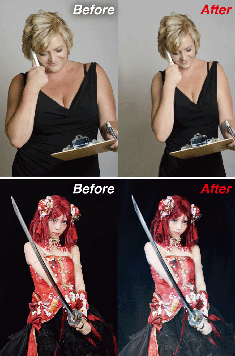 あなたの大切な写真を 納得いくまでプロが修正します ＊ 大切な写真を さらに特別なものに ＊ イメージ2