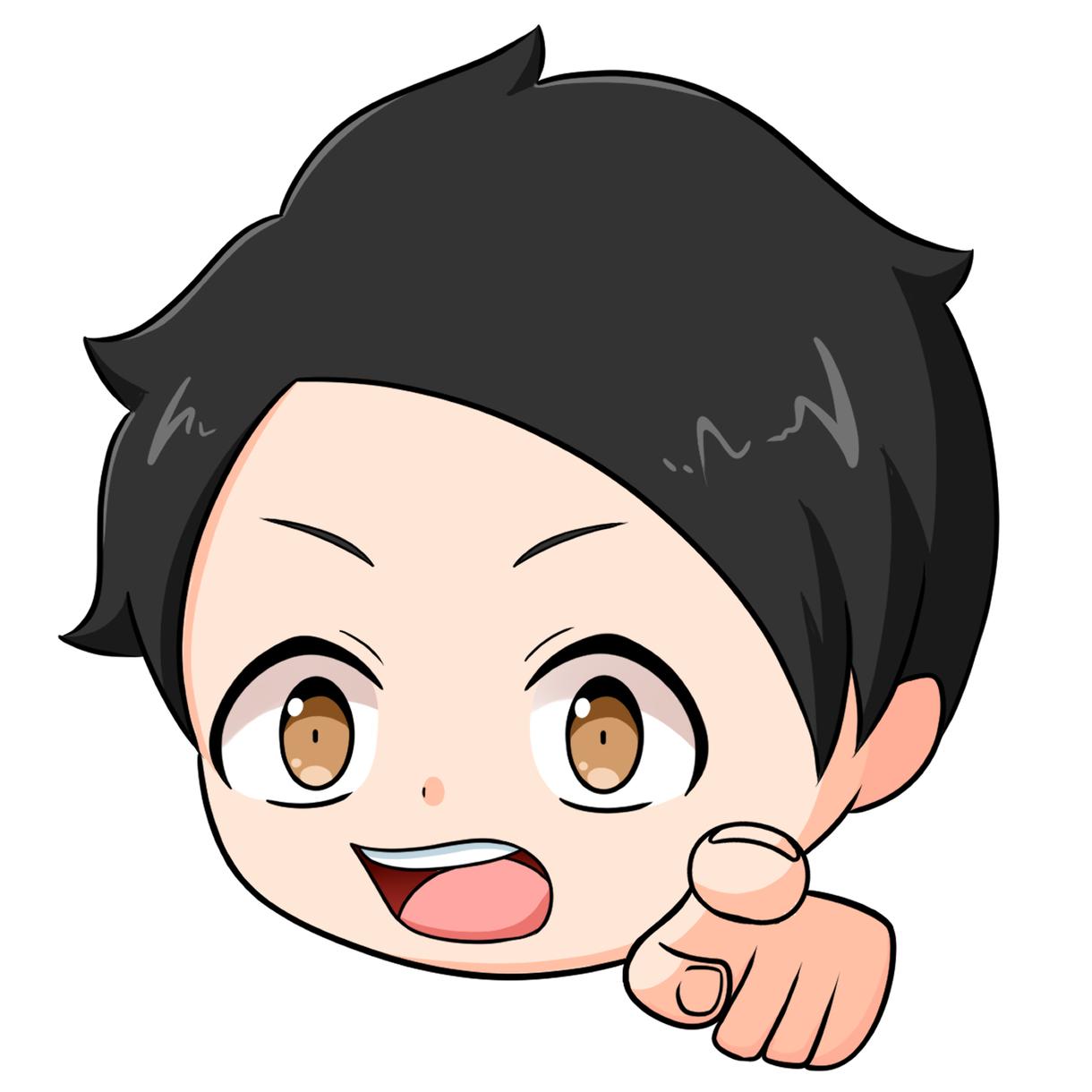 プロフィール画像描きます あなたをデフォルメ化させますよ!