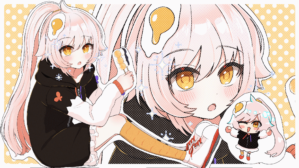 ポップで可愛いキャラクターイラストを描きます SNS映えするアニメ塗りのキャッチーなイラストが欲しい方に イメージ1