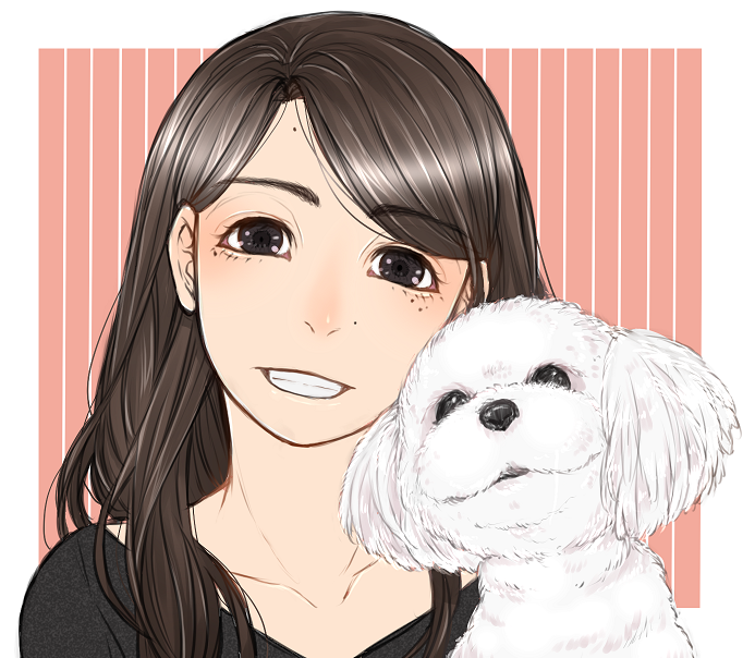 似顔絵◇名刺・贈り物・アイコン・広告用等に描きます 写真から描きだすイラスト系似顔絵です!イメージご自由に!