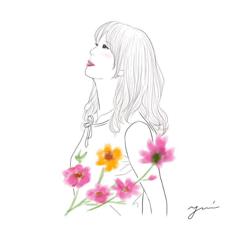 上品なイラスト描きます おしゃれで女性らしいイラストを、写真を元に描きます。