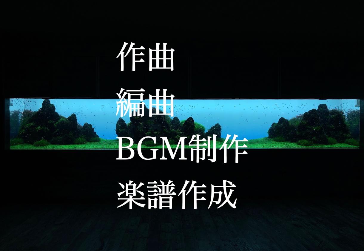 作曲、編曲、BGM制作、楽譜作成します 様々なジャンル、スタイル対応可能!現役音大生が作曲します