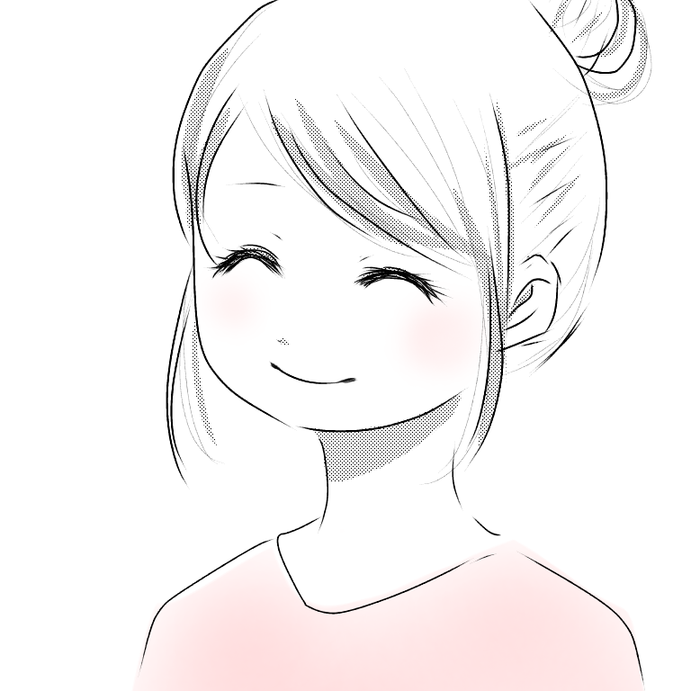 白黒プラス1色でイラスト描きます アイコンなどにお使いください!