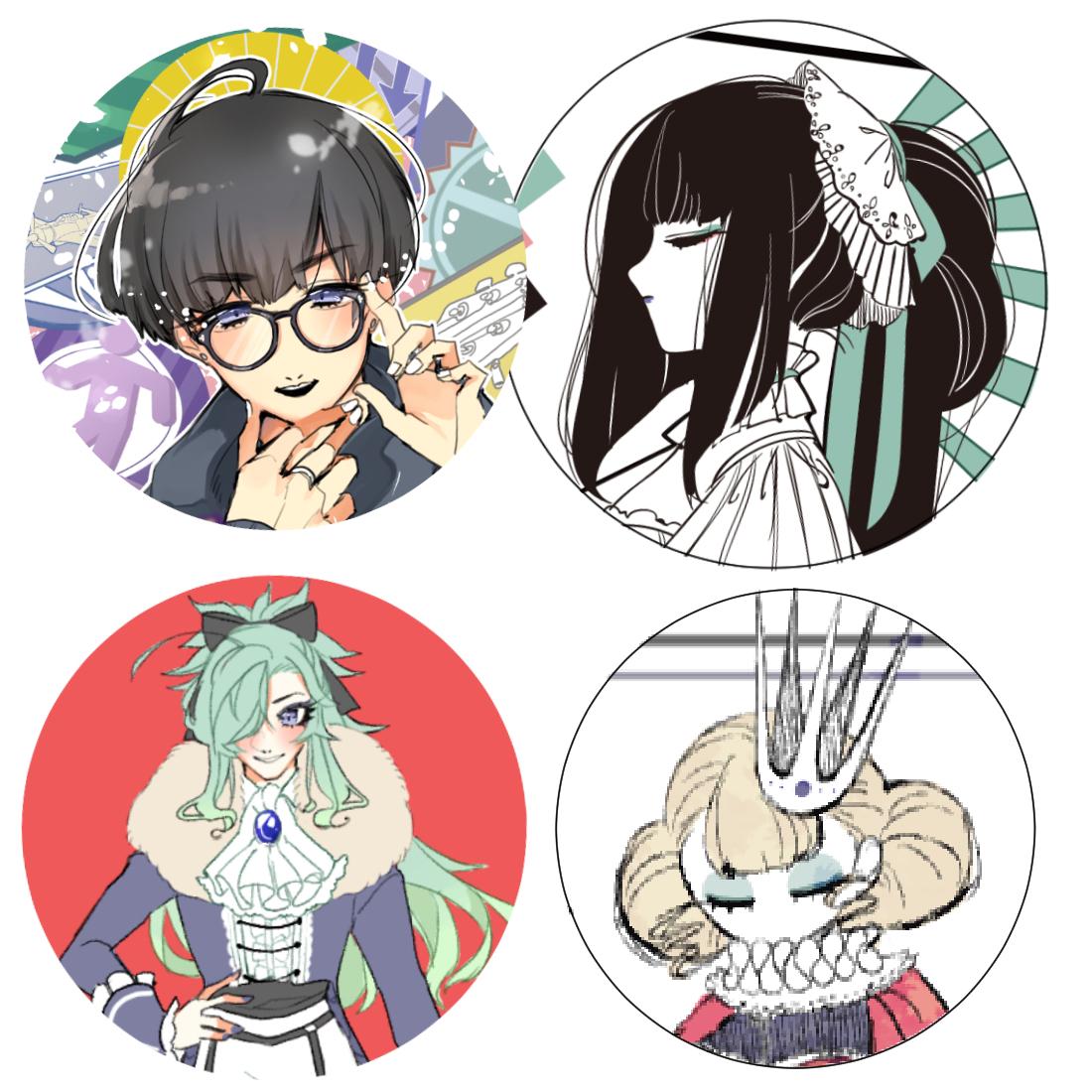 いろんな絵柄のアイコンを描きます 可愛い系 キレイ系 似顔絵 ミニキャラなどなど豊富 アイコン作成 ココナラ