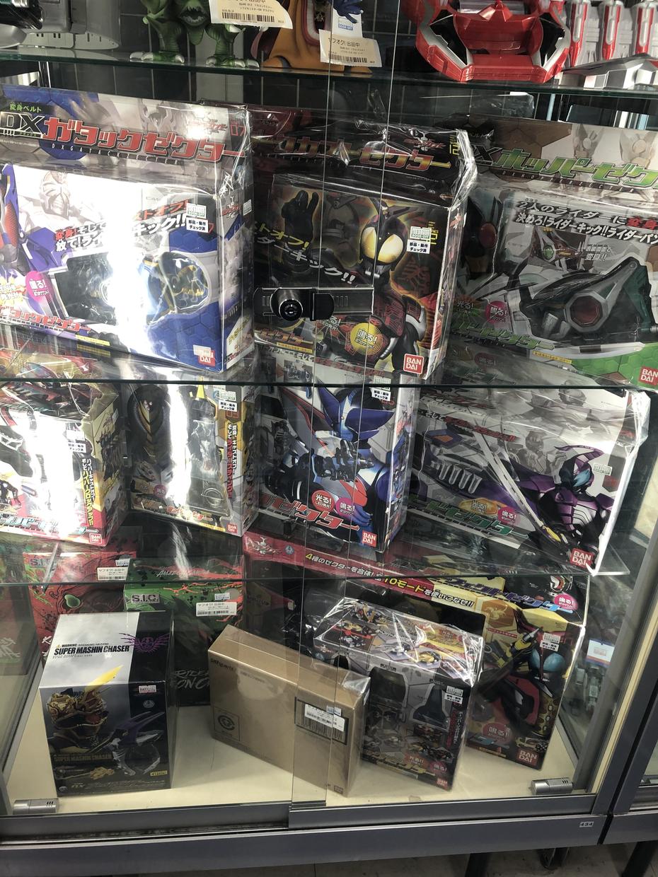 仮面ライダー、戦隊ものおもちゃの相場教えます 仮面ライダー、戦隊ものおもちゃやグッズの相場教えます