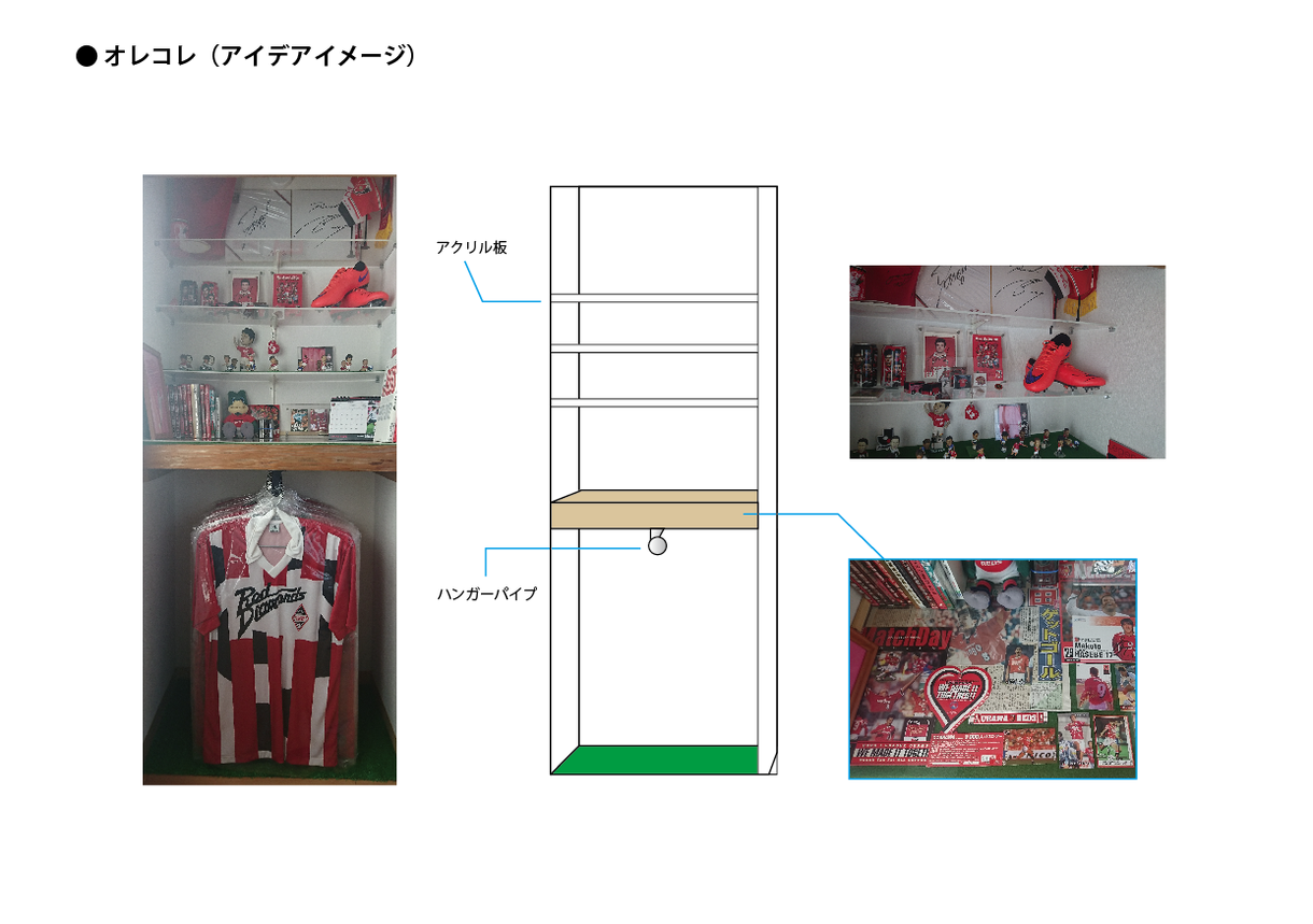 コレクションスペースのアイデアを一緒に考えます 俺だけのコレクションスペース【オレコレ】作りをお手伝い!!