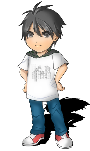 細部にこだわった3頭身のミニキャラ描きます ブログ等各種SNSアイコンなどにどうぞ!