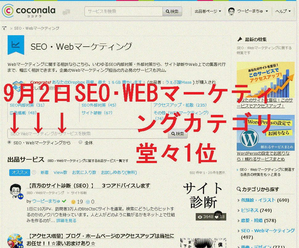 貴方のサイト診断　SEOを３つアドバイス致します 検索にヒットするアドバイス以外にも気づいたことはお伝えします イメージ3