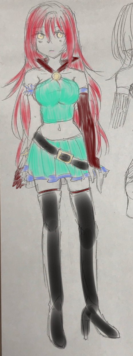 キャラクター作りお手伝いします あなたの「好き」をつめこんだキャラクターを絵にします。