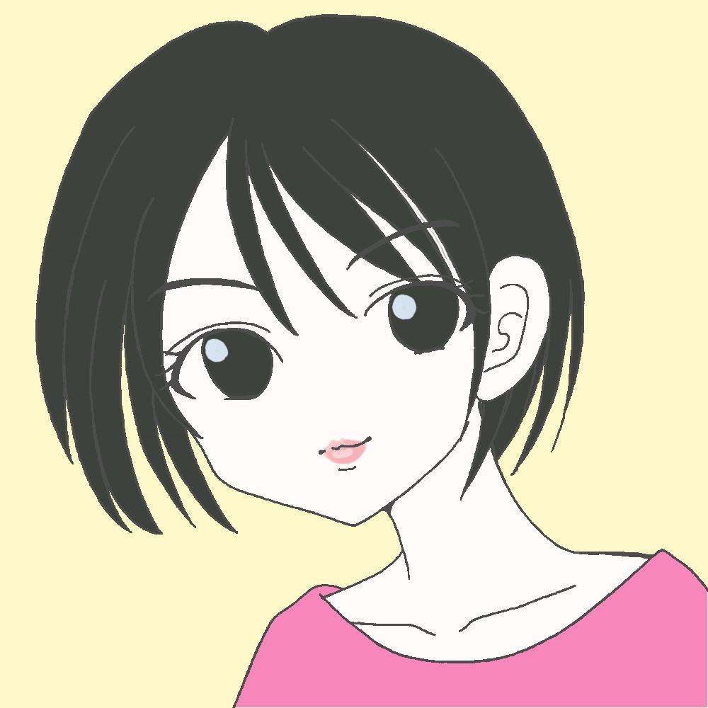 SNS人物アイコン描きます おしゃれ系のアイコンでSNSを彩ってみませんか?